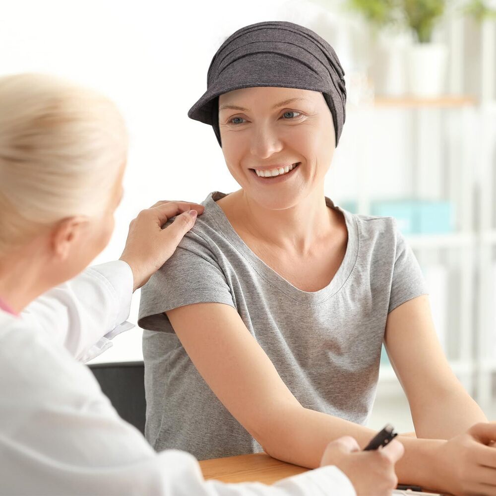 3019 4 Pcs Soft Bamboo Baseball Cap , Chemo Hats for Hair Loss - Picture 7 of 7